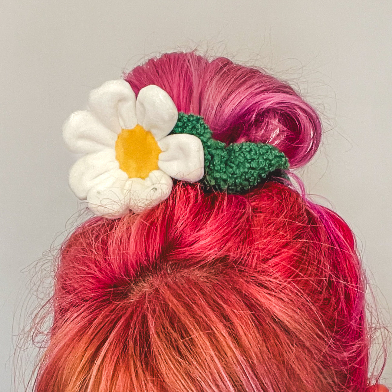 Garden Grass Scrunchie