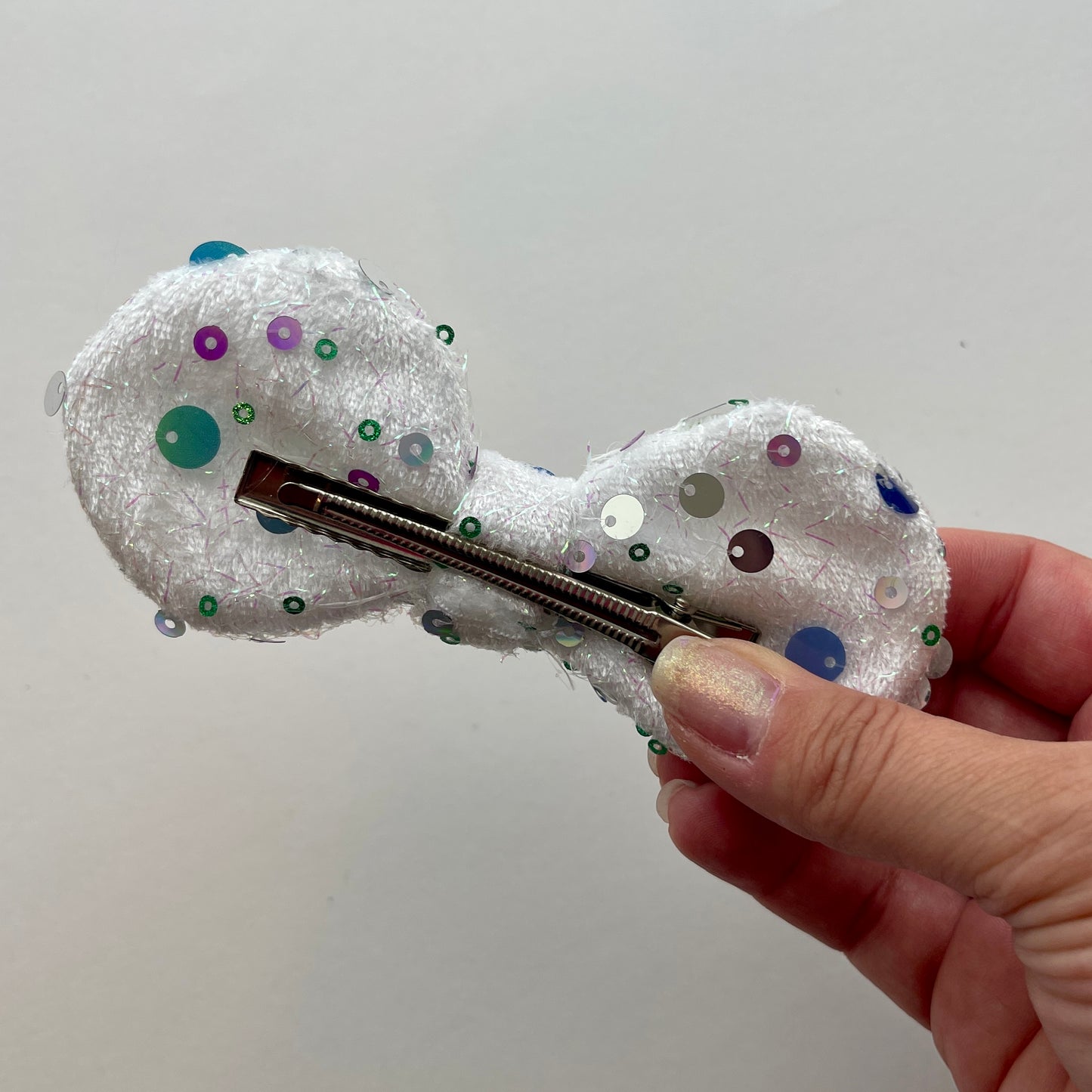 Confetti Sequin Clip Ears