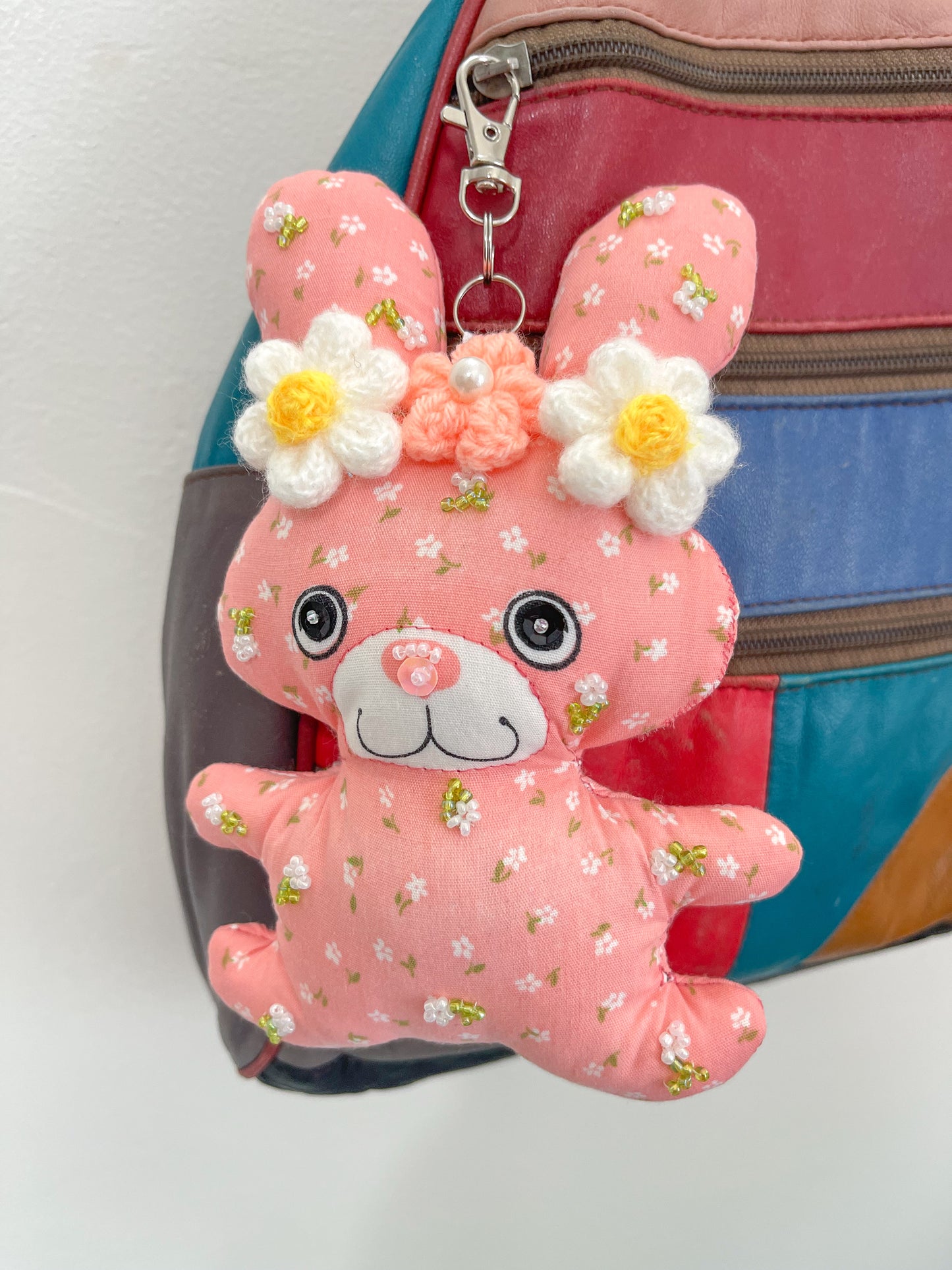 Bianca - Vintage Bunny Bag Charm