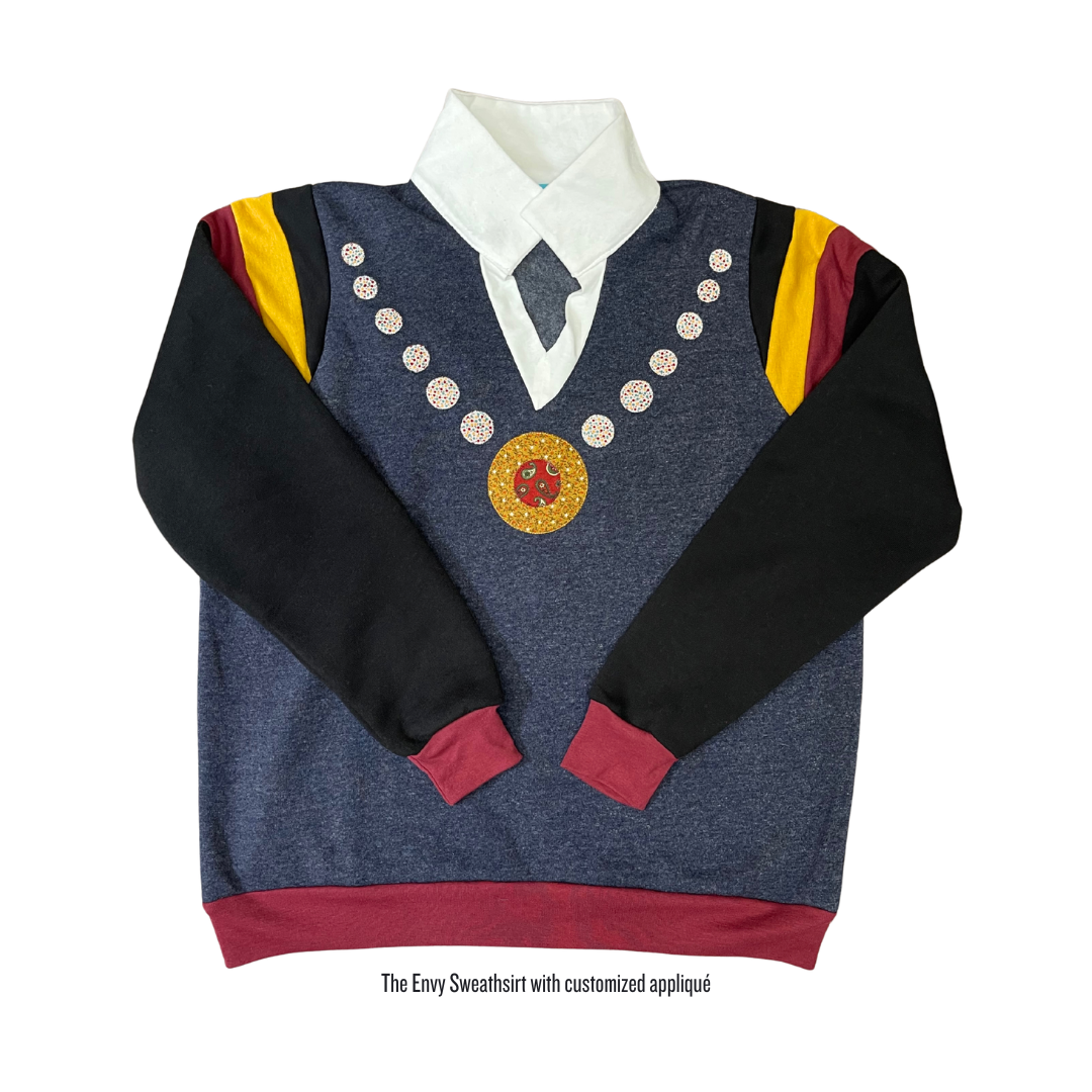 Applique Customization for You've Got Character Tee or Sweatshirt