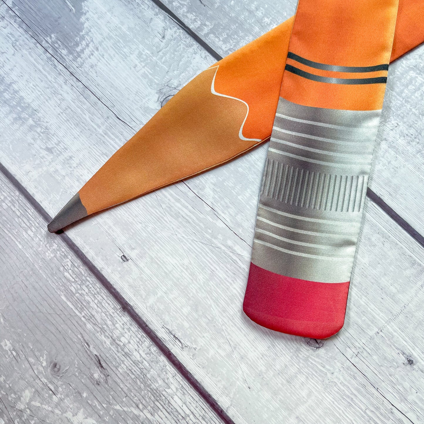 PRE-ORDER Pencil Silk Cotton Scarf