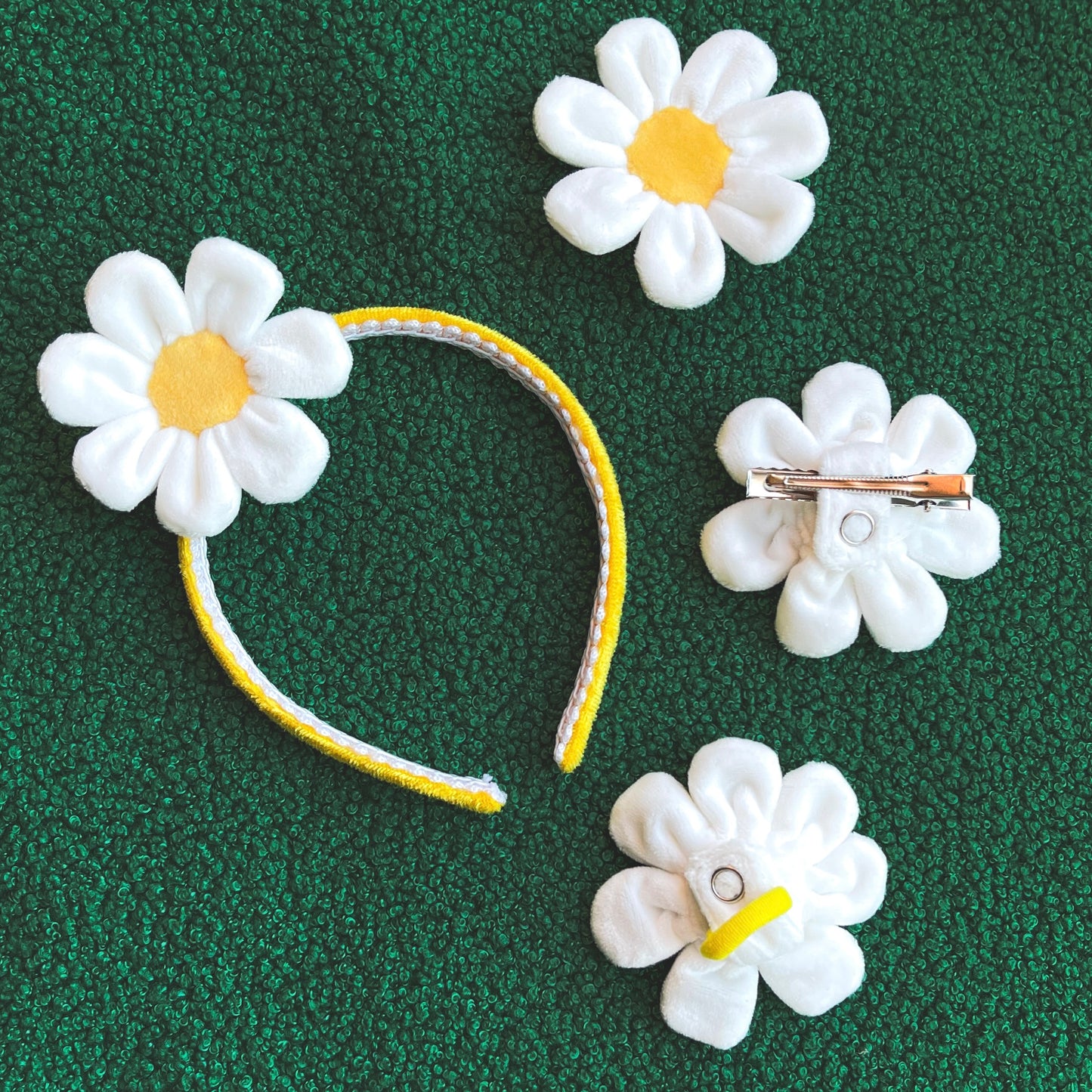 Have a Nice Daisy - Interchangeable Hair Tie/Clip