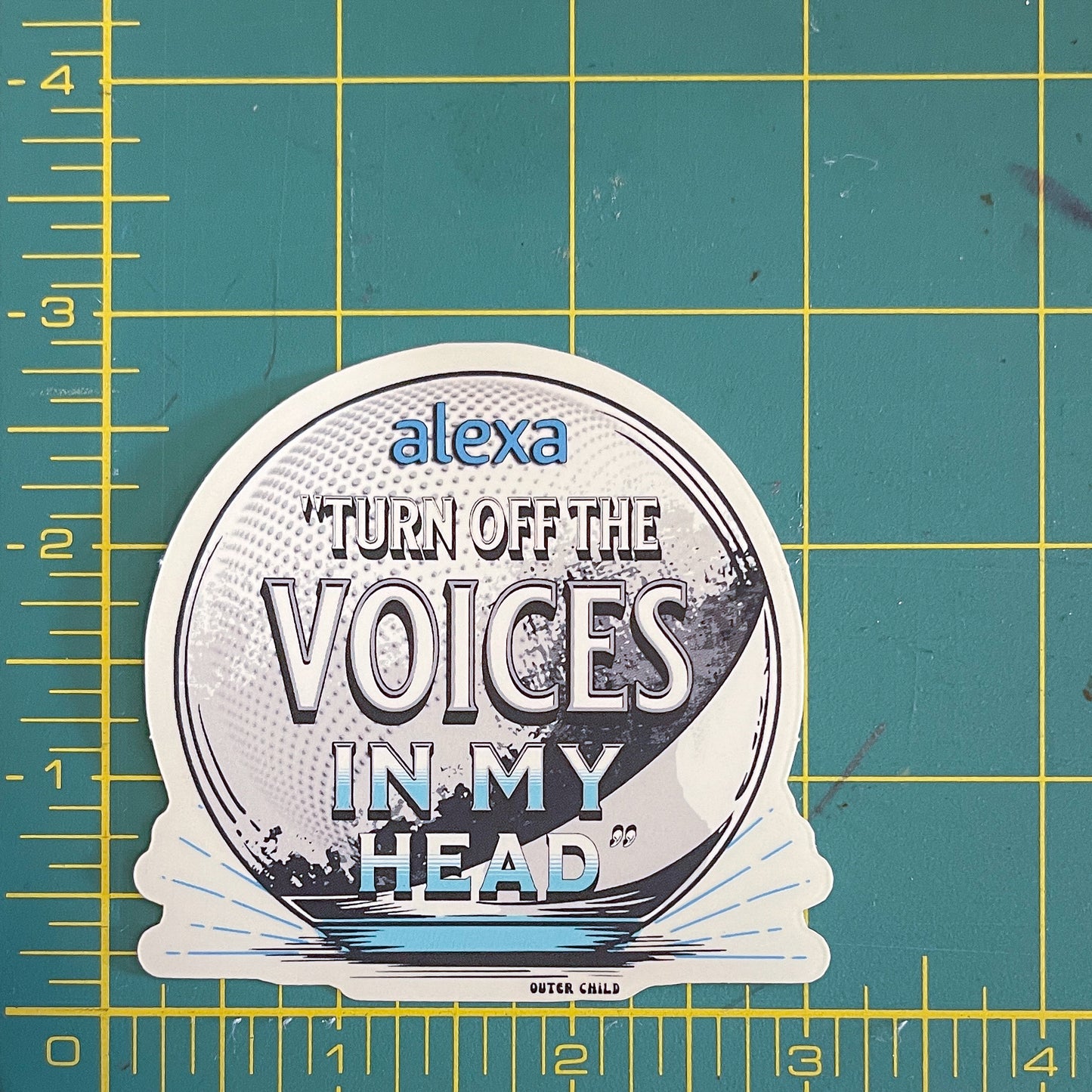 Voices in my Head Sticker