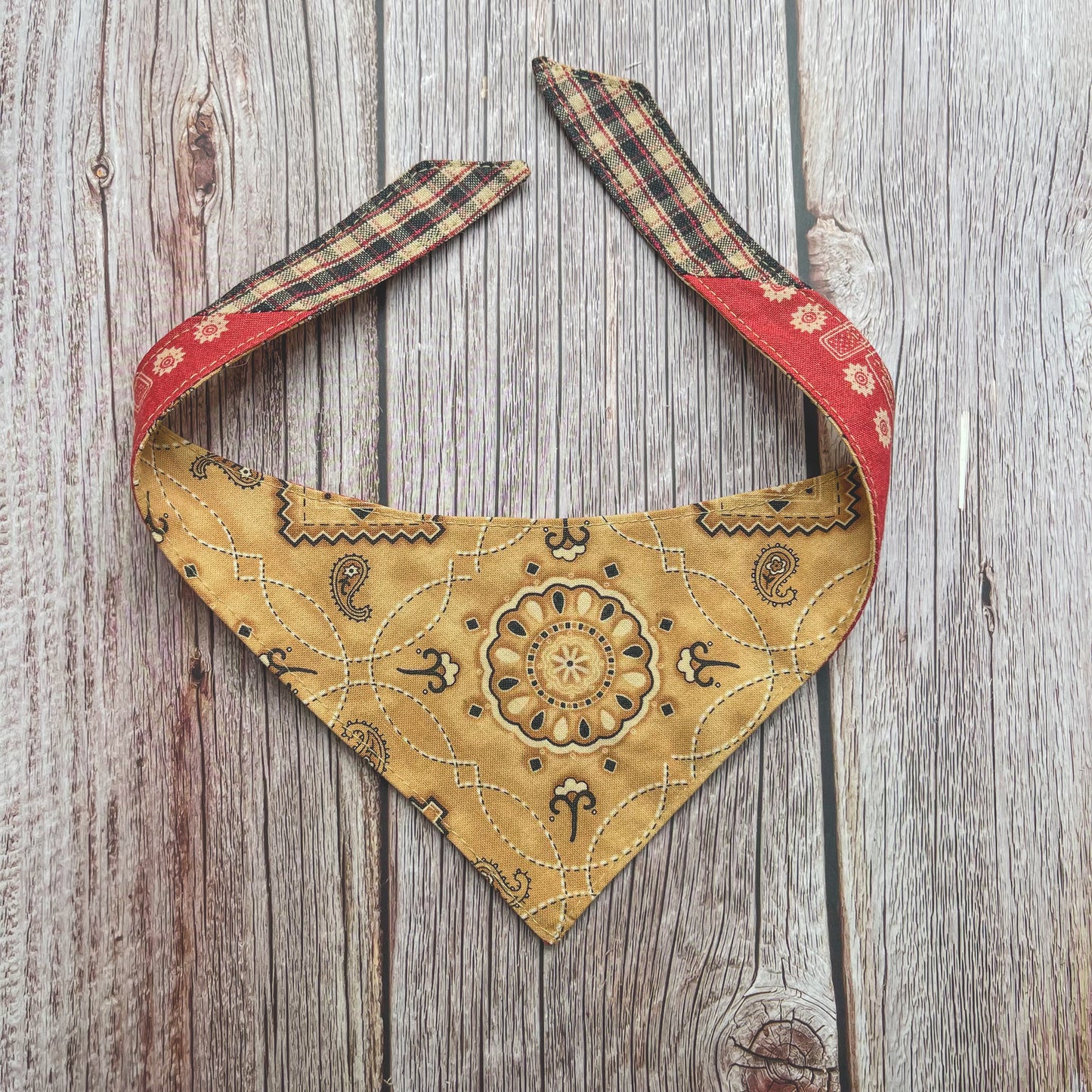 X-Small Bandana - Western Motif
