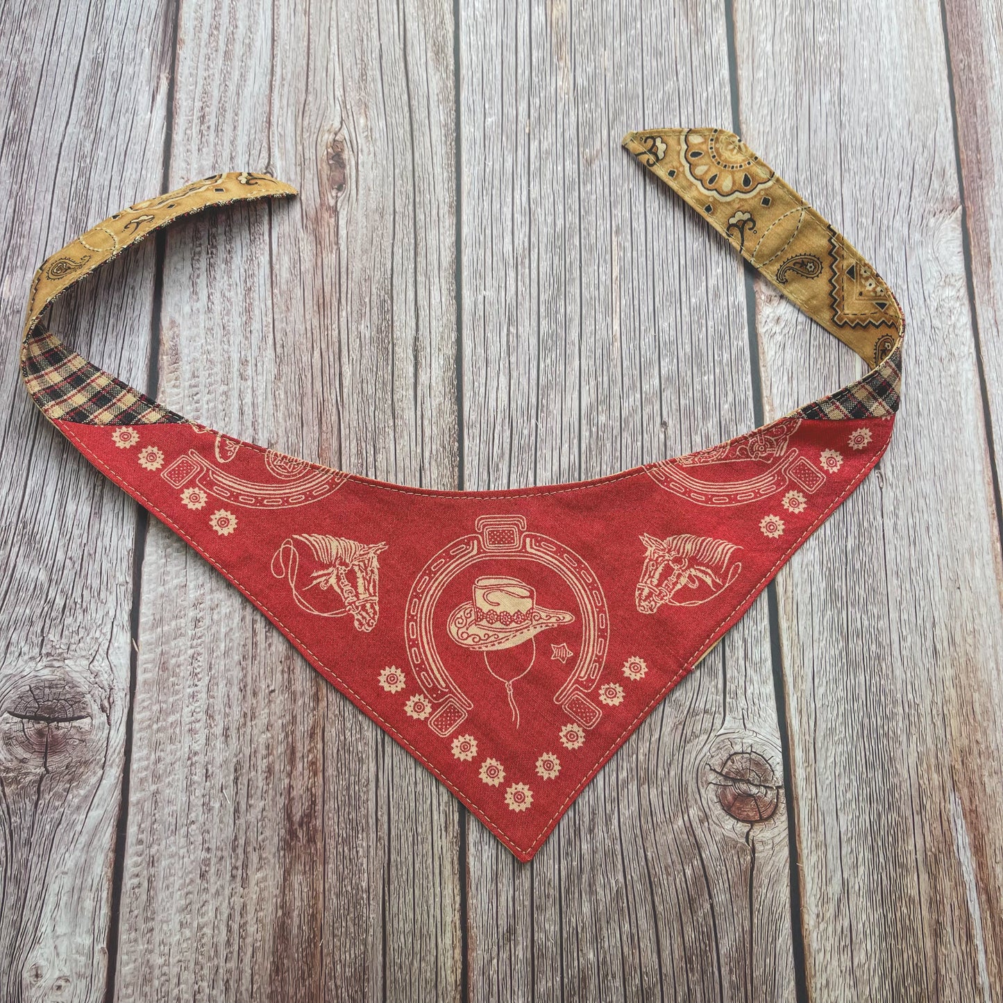 Small Bandana - Western Motif