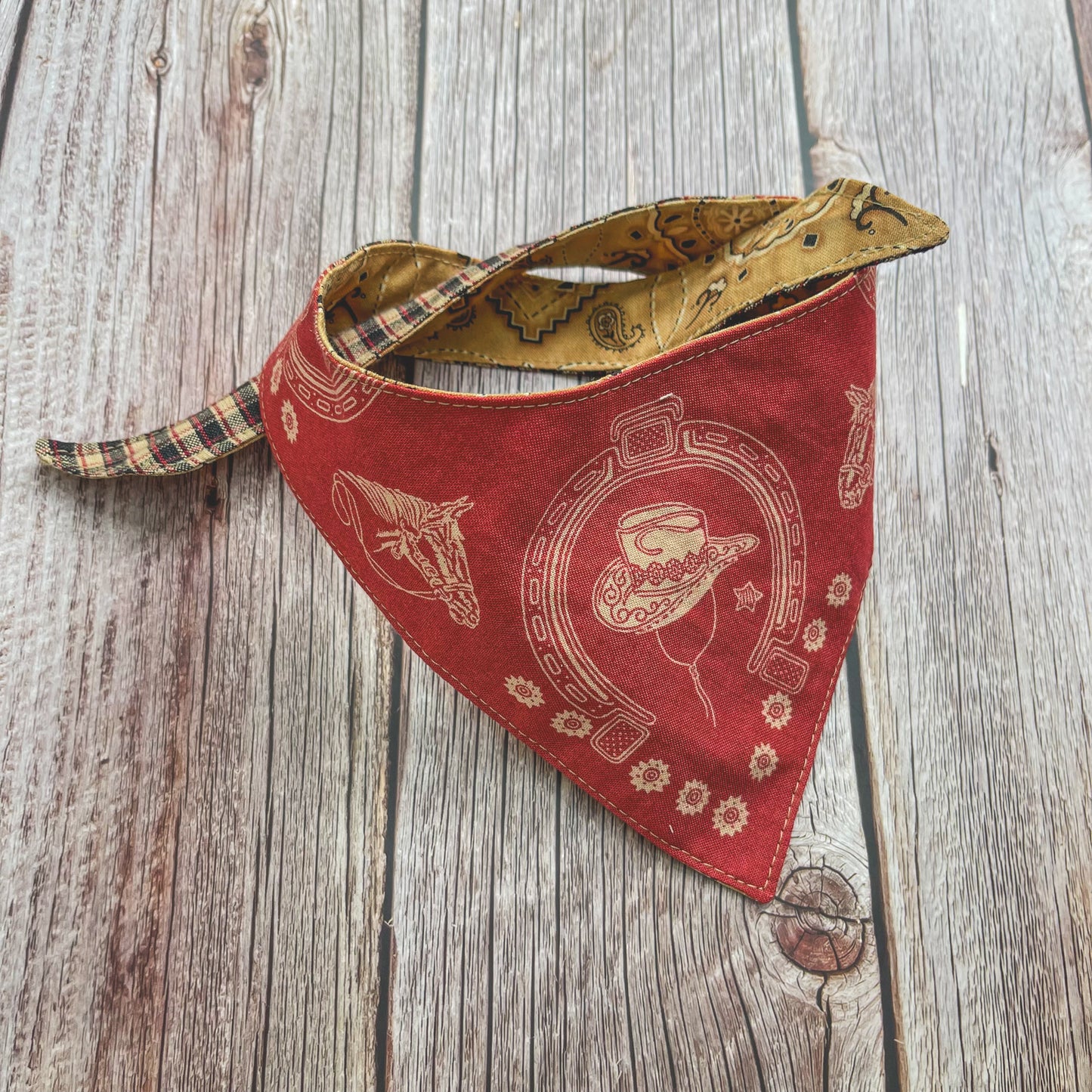 Small Bandana - Western Motif