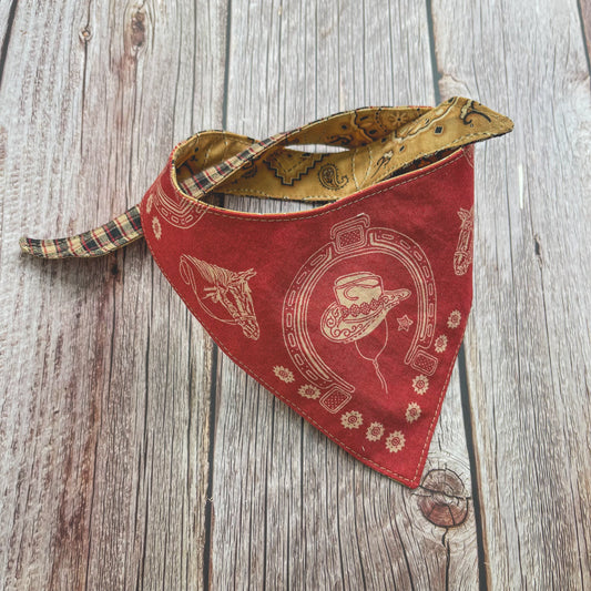 Small Bandana - Western Motif