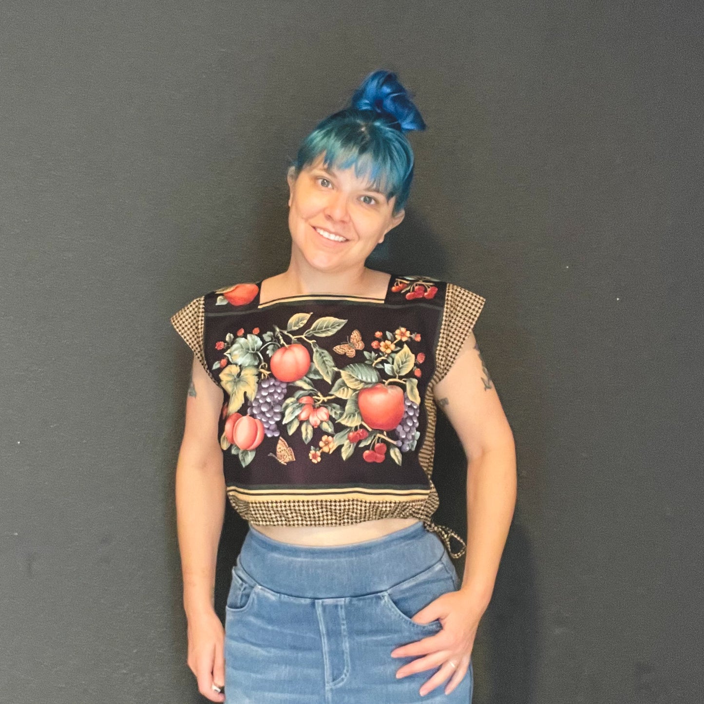 Williamsburg Boxy Crop Top - Size XS