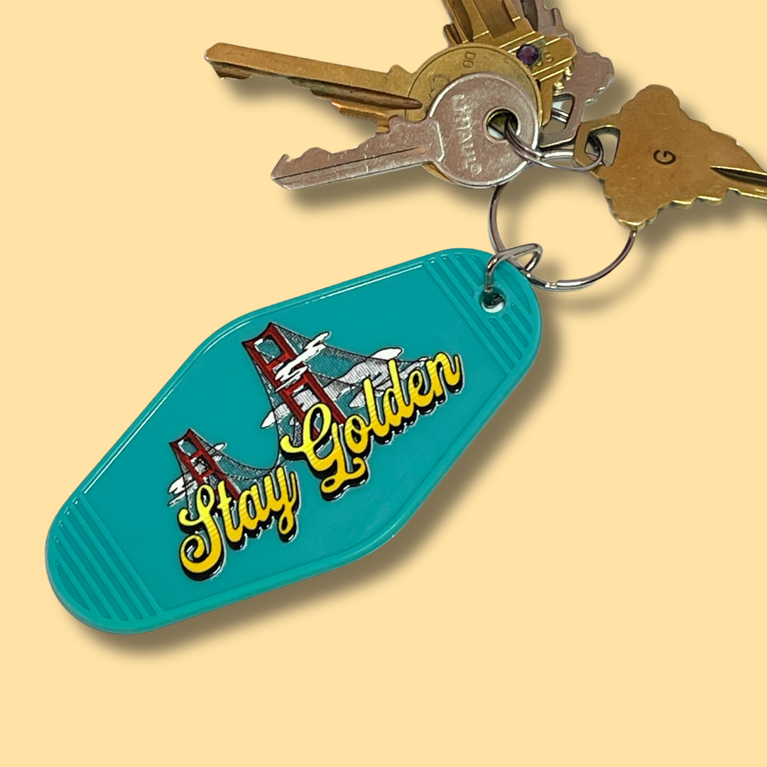 Stay Golden [Gate Bridge] Keychain