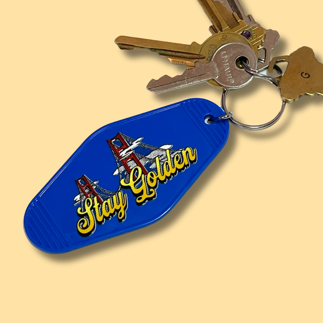 Stay Golden [Gate Bridge] Keychain