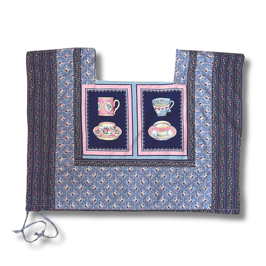 Tea Time Boxy Crop Top - Size 2X/3X
