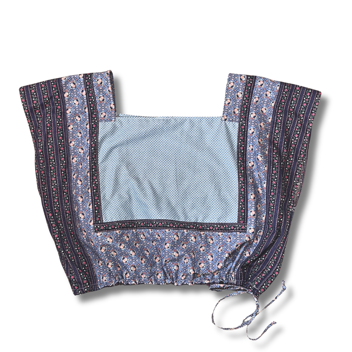 Tea Time Boxy Crop Top - Size 2X/3X