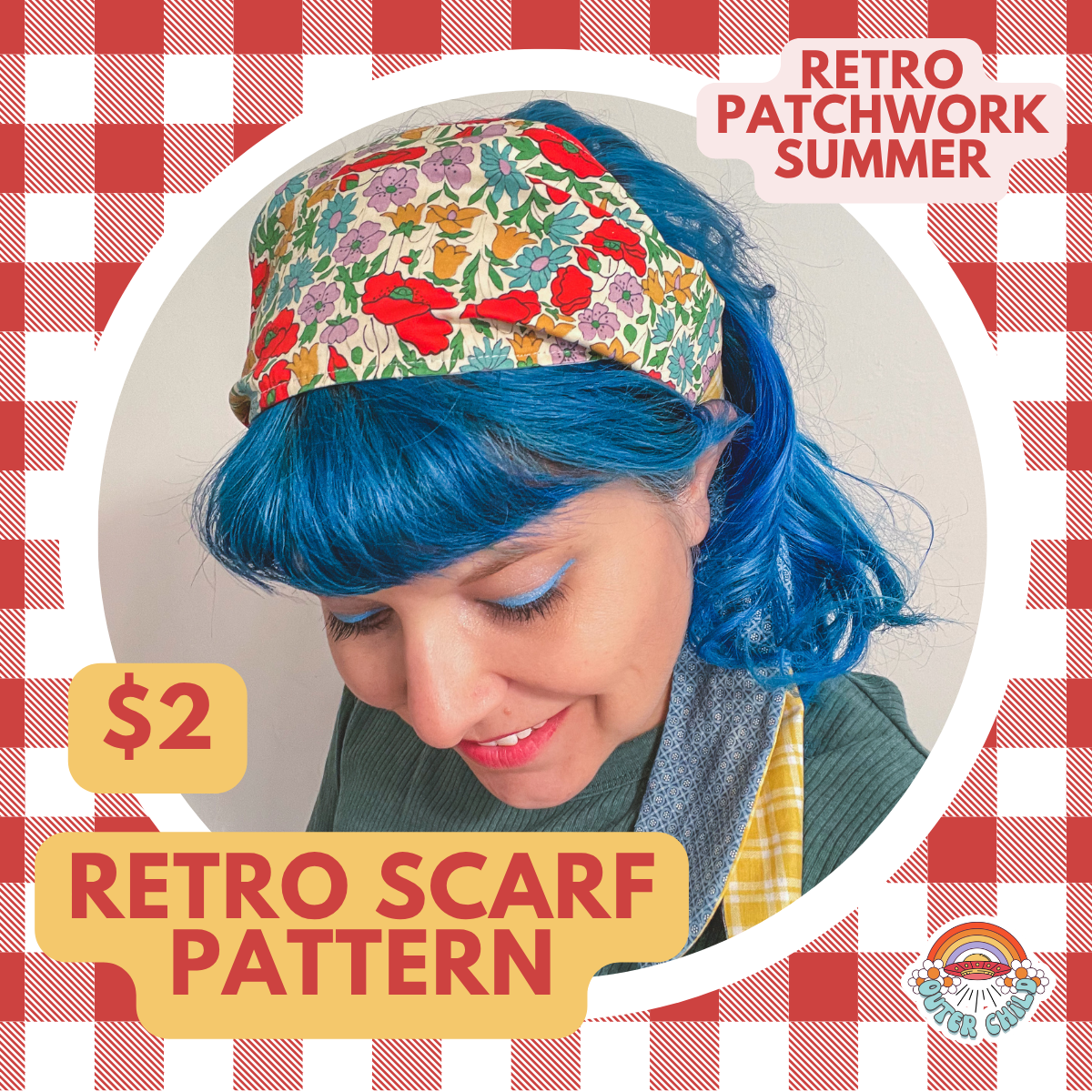 Retro Scarf Pattern