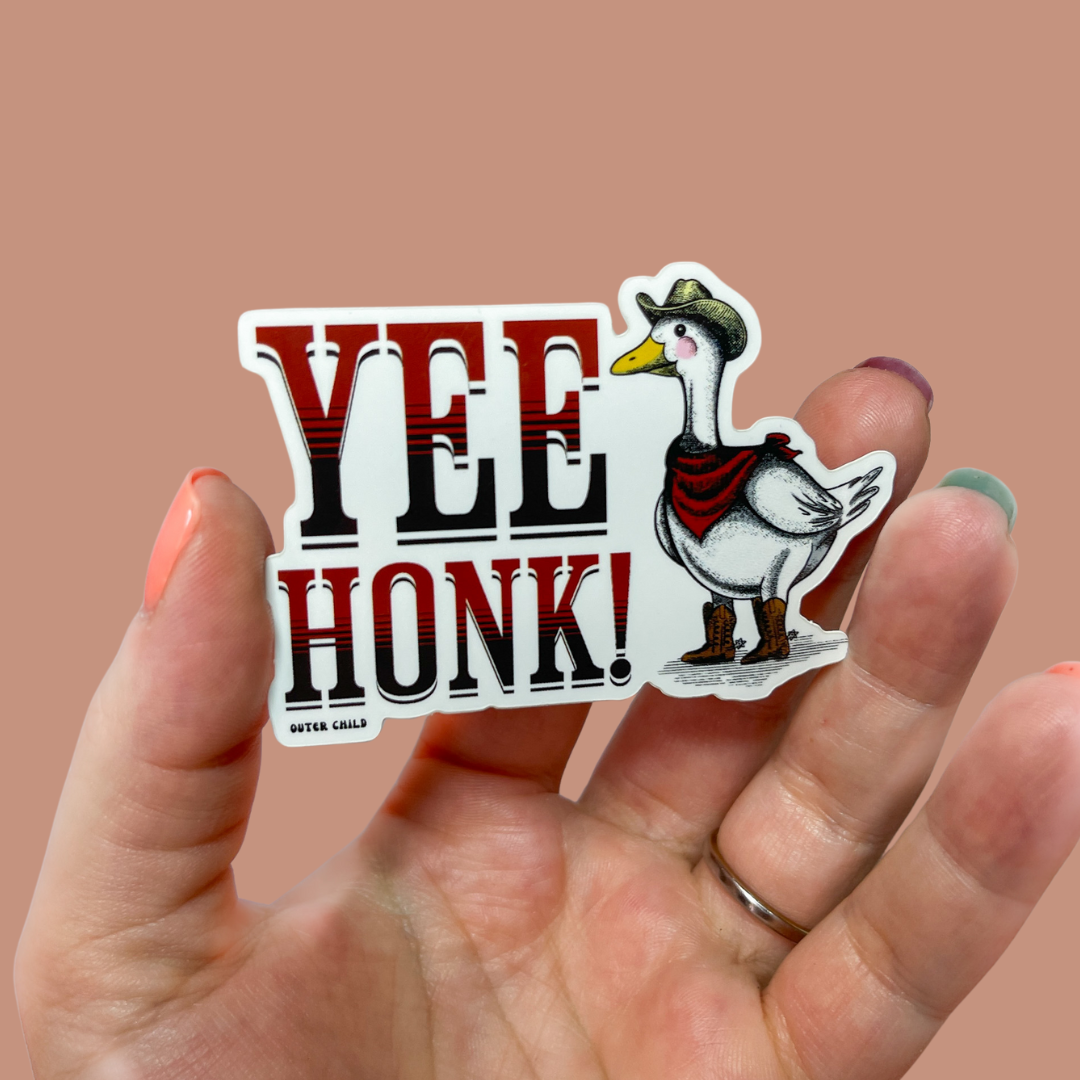 Yee Honk Goose Sticker